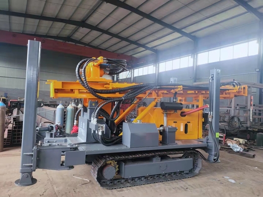 High Speed Pneumatic Crawler Mounted Drill Rig Machine St 180 For Water Well Borehole Drilling