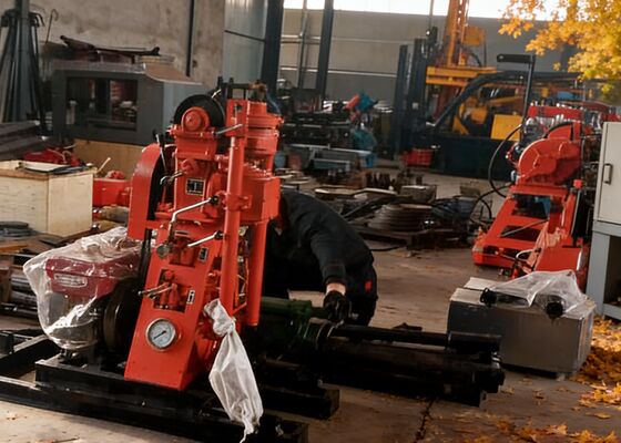 Geotechincal Portable Core Drilling Rig 10-50 Meters Depth For Samples Collection