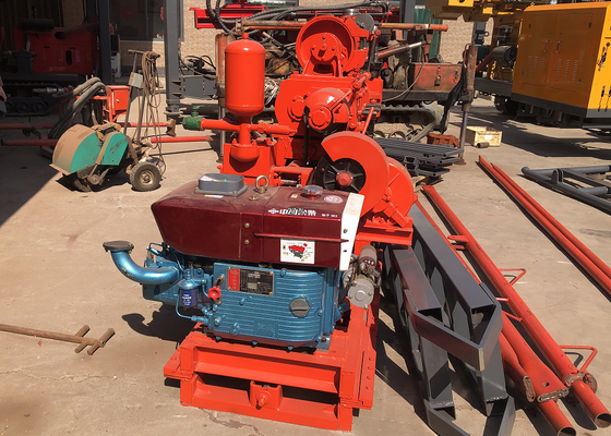 XY-1 Soil Testing Drill Rig 100m Depth 42mm Rod Diameter