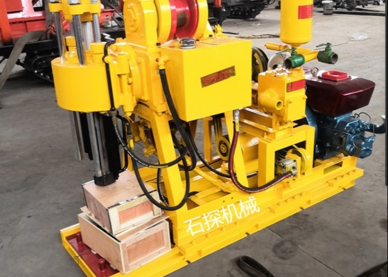 เครื่องยนต์ดีเซล 22 HP แท่นขุดเจาะบ่อน้ำแบบพกพา GK 200 อันทรงพลังสำหรับธุรกิจ