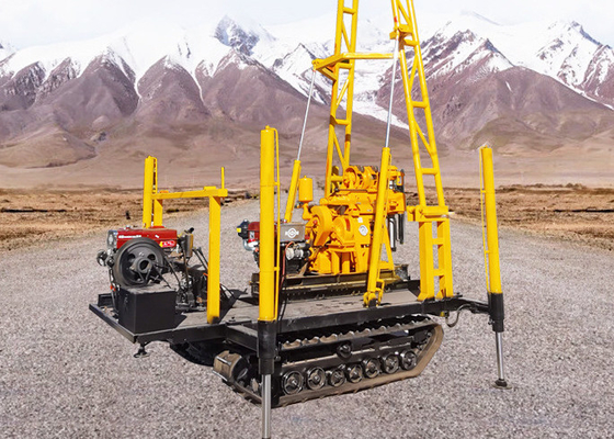 อุปกรณ์เจาะหลุมเจาะ 150 เมตร Spt Diamond Core Hydraulic