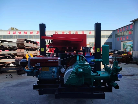 ST 200 Hgih Performance Crawler Mounted Drill Rig สําหรับการเจาะบ่อน้ํา