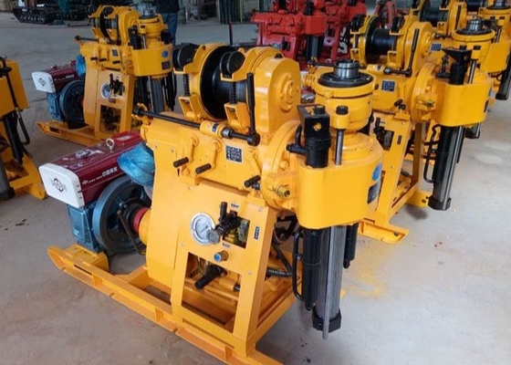 150 เมตรการทดสอบดินสำรวจแท่นขุดเจาะตีนตะขาบ Crawler Mounted Xy-1a