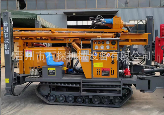 DTH Blalsting 350 Meters Water Well Drilling Rig เครื่องเจาะน้ำบาดาล