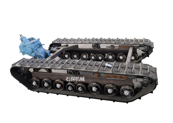 OEM Drilling Rigs ยางตีนตะขาบติดตามช่วงล่างด้วยความสามารถในการโหลดที่แตกต่างกัน