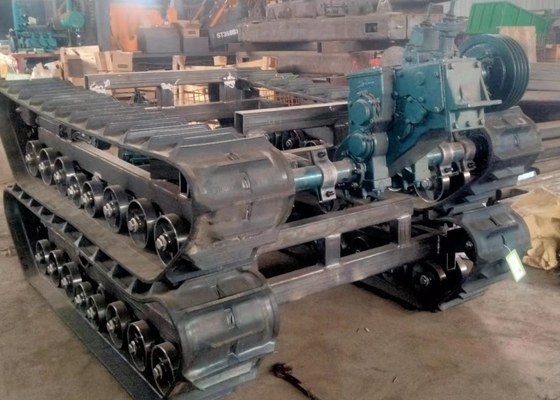 OEM ความสามารถในการโหลดที่แตกต่างกันของตีนตะขาบตีนตะขาบตีนตะขาบสำหรับอุตสาหกรรม