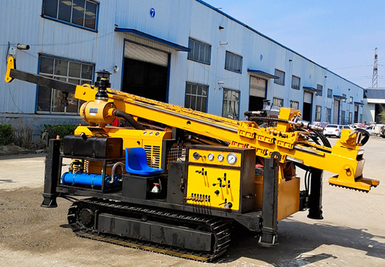 แท่นขุดเจาะแบบติดตั้งตีนตะขาบไฮดรอลิก 8500 ระบบเจาะแรงบิดหมุน Rc Drilling