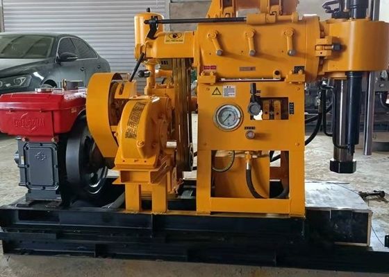 เครื่องเจาะทดสอบดิน SPT ขนาด 100 เมตร ด้วยเครื่องยนต์ดีเซล 18 HP