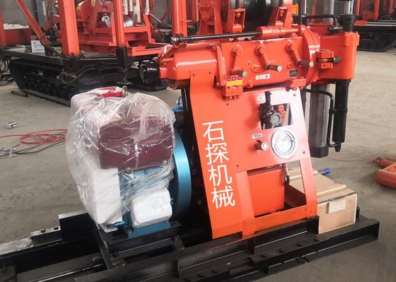 การสํารวจวิศวกรรม Core Sample Drill Rig 18 HP เครื่องยนต์ดีเซล พร้อมไม้เจาะ 42 มม