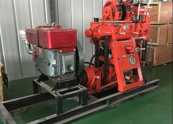 เครื่องเจาะแกนและอุปกรณ์เจาะด้วยเครื่องยนต์ดีเซล 18 HP ความจุ 150 เมตร