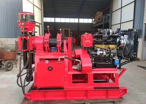 600 กิโลกรัม Core Drill Rig Barrel Drilling สําหรับความลึกสูงถึง 400 เมตร ความจุ