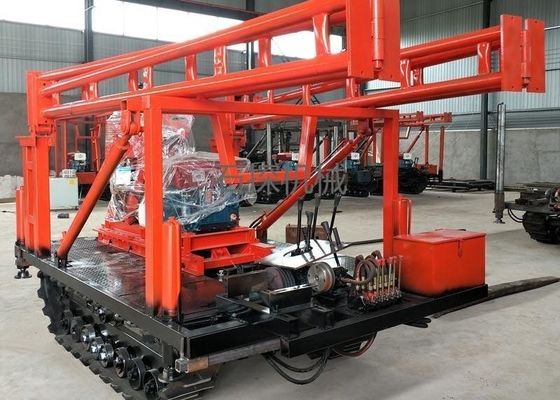 เครื่องเจาะเครื่องยนต์ที่น่าเชื่อถือ เครื่องเจาะ Crawler ขนาดเครื่องเจาะที่ติดตั้ง
