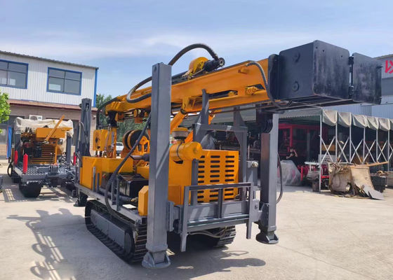 เครื่องเจาะแกนแกน 30T Winch Lifting Force Core Drill Rig Rope