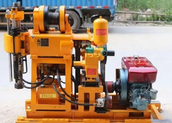 GK 200 เครื่องเจาะหลุมเจาะลึก 200m และมุม 75-90° สําหรับเจาะบ่อน้ํา