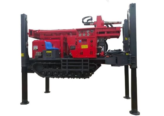 เครื่องเจาะบ่อน้ําแบบปนูเมติก ความลึก 180m พร้อมเครื่องยนต์ดีเซล 55kw