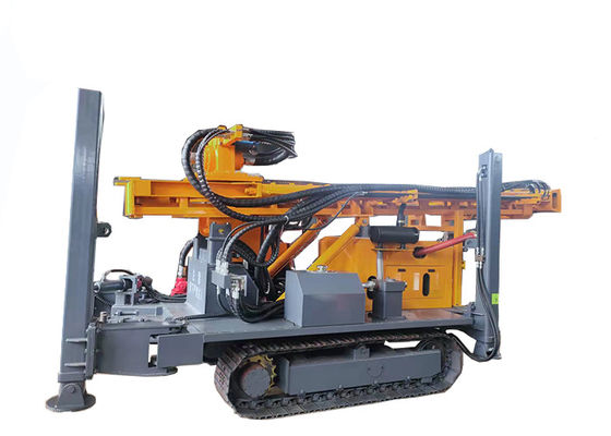 73KW เครื่องยนต์ไดเซล สายการดําเนินการน้ํา ช่องเจาะบ่อน้ํา พร้อมหอคอยไฮดรอลิก