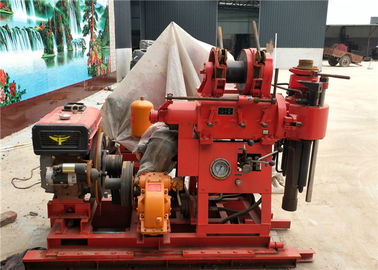 เครื่องขุดเจาะความลึก 180 เมตรเจาะรูเครื่องเจาะไฮดรอลิก Rig 220V / 380V