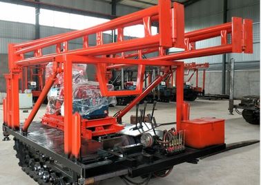 เครื่องเจาะแบบเจาะลึก 200 เมตรเครื่องเจาะไฮดรอลิกแบบอัตโนมัติสำหรับการสำรวจอาคาร
