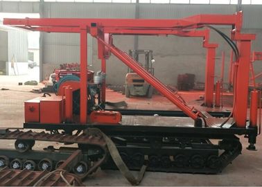 เครื่องเจาะแบบตีนตะขาบ Crawler Mounted Drill Rig XY-3 สีเหมาะสำหรับงานน้ำ