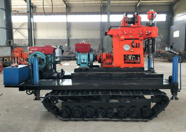 การเจาะระบบตีนตะขาบของ Crawler Rig สีที่กำหนดเองโครงสร้าง XY-1B ขนาดกะทัดรัด
