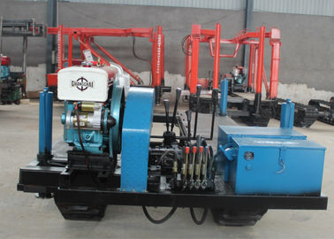 เครื่องเจาะแบบตีนตะขาบ Crawler Mounted Drill Rig GK-200 สำหรับงานสำรวจทางวิศวกรรม