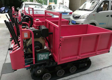 รถบรรทุกขนาด 2 ตัน Crawler รถบรรทุกขนาด Crawler ขนาดที่กำหนดเองสีเลือกได้
