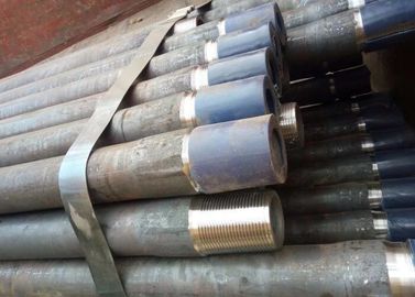 การขุดถ่านหิน Rock Drill Steel Rod H22 Hex Tapered Hollow Drill Rod Color Custom