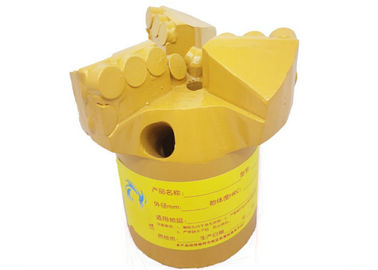 Professional เจาะหลุมเจาะน้ำ / 3 Wings PDC Drag Bit Drilling Steel Body