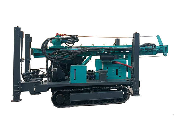 Track / Tractor Deep Borehole Drilling Rig เครื่องสําหรับกระจก 105-305 มม