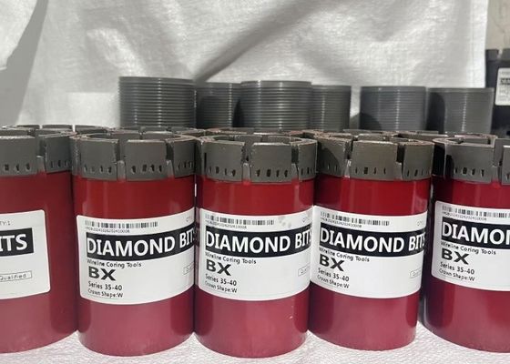 NX BX บีทเจาะแกนเพชรที่ฉีดฉีดสําหรับตัวอย่าง การรวบรวมแกนสาย