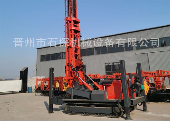Crawler Rock Pneumatic Drilling Rig อุปกรณ์การเกษตรแบบอัตโนมัติ