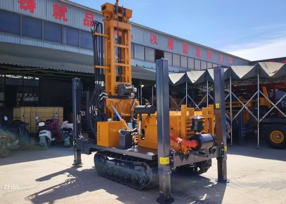 น้ําบ่อยาง Crawler มอนท์พลังงาน พนูเมติก Drill Rigs 150-180 เมตร