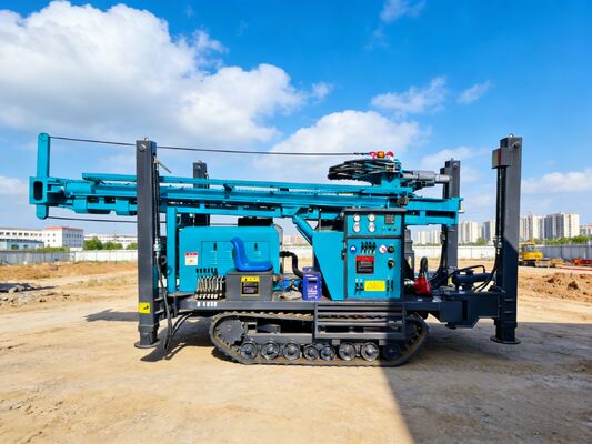 ความลึก 260m / 73KW เครื่องเจาะสําหรับการเจาะภูมิอากาศ / การเจาะอาคารอาคารในเอเชียตะวันออกเฉียงใต้