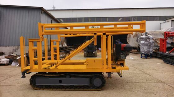 แชสซีแบบสายพานเหล็กจากโรงงานสำหรับเครื่องเจาะ XY-1/XY-1A/GK200