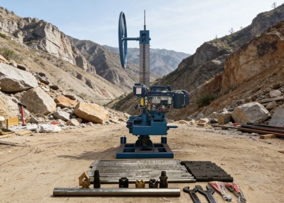 20 เมตร วิศวกรรม เครื่องขุดดินพกพา การเก็บตัวอย่าง