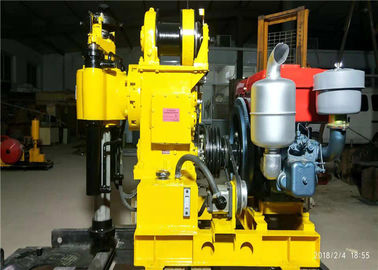 เครื่องเจาะขนาดเล็ก Rig 180 เมตร Hard Rock Drilling Machine