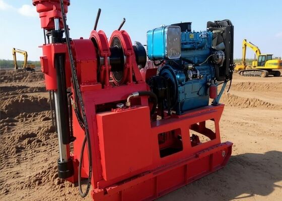 500 เมตร เครื่องยนต์ดีเซล XY-2B แท่นขุดเจาะทางธรณีวิทยา เส้นผ่านศูนย์กลางที่กำหนดเอง