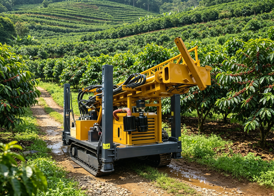 Yuchai เครื่องเจาะรูไฮดรอลิก 85KW สําหรับภูมิภาคแห้ง