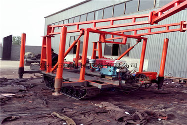 เครื่องเจาะหลุมนิวเมติกน้ำดีเจาะ Rig / DTH ฮาร์ดร็อคธรณีวิทยาเครื่องเจาะ