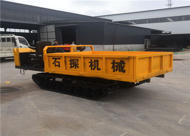 3Ton Load Crawlere Transportable Dumper Truck Rubber Track ราคารถตีนตะขาบตีนตะขาบทางการเกษตร