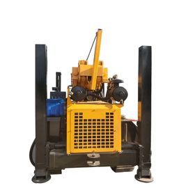 แบบพกพาชนิดไฮดรอลิครอลล์เจาะ Rig เครื่องจักรสำหรับน้ำดี