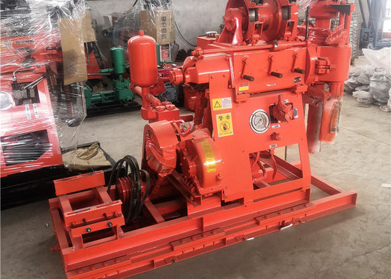 15KW ไฮดรอลิกแบบพกพา 200m เครื่องเจาะบ่อน้ำบาดาล