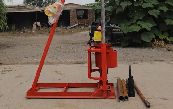 เครื่องยนต์เบนซิน Rock Drilling 30m Coring Rig Machine