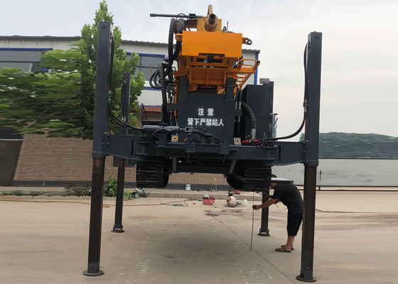 แท่นขุดเจาะบ่อน้ำแบบพกพา DTH Borehole ลึก 350 เมตร