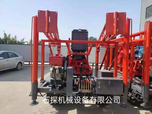 เครื่องเจาะตีนตะขาบตีนตะขาบแบบตีนตะขาบแบบลมสูง Pneumatic
