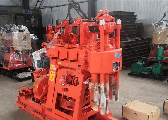 ประสิทธิภาพการทำงานสูง Yuchai Engine OEM GK 200 Geological Drilling Rig