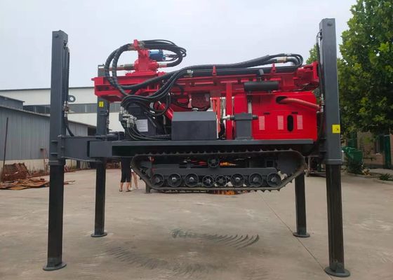 St 200 72kw เครื่องยนต์ไดเซล ยางใหญ่ Crawler ติดเครื่องเจาะด้วยเส้นผ่าตัดหลุมที่กําหนดเอง
