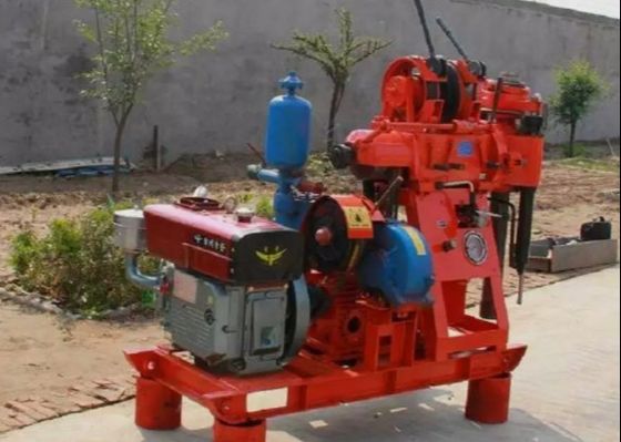 200m Engineering Spt แท่นขุดเจาะแบบพกพาสำหรับ Water Well