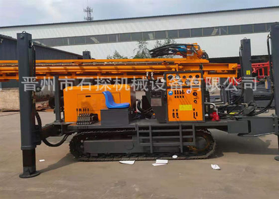 350m ลึกเต็มไฮดรอลิกตีนตะขาบน้ำดีเจาะ Rig นิวเมติก