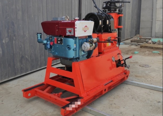 การสำรวจทางวิศวกรรมเครื่องเจาะบ่อน้ำลึก Gy200 ดีเซล Rock Coring Rig